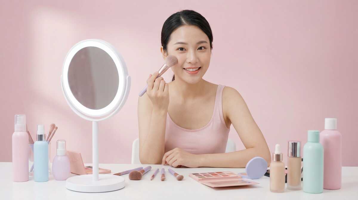 国产自拍美妆教程视频