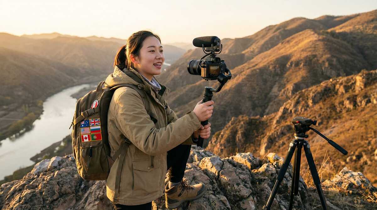 国产自拍旅行视频